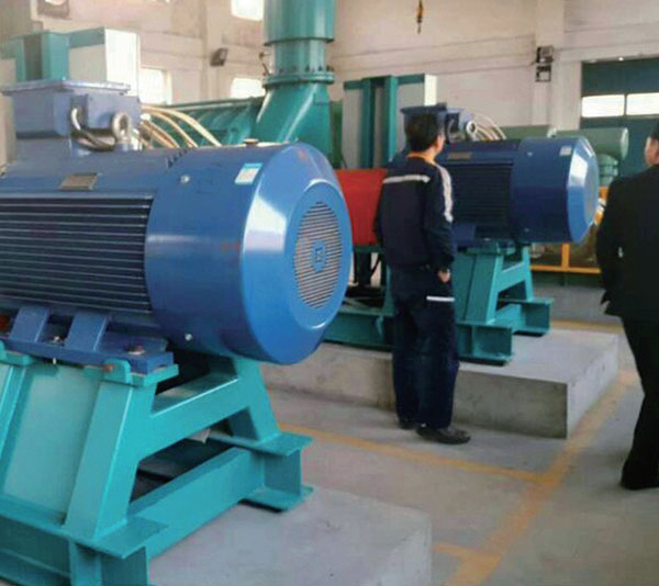 Customer using site of Multistage centrifugal blowers