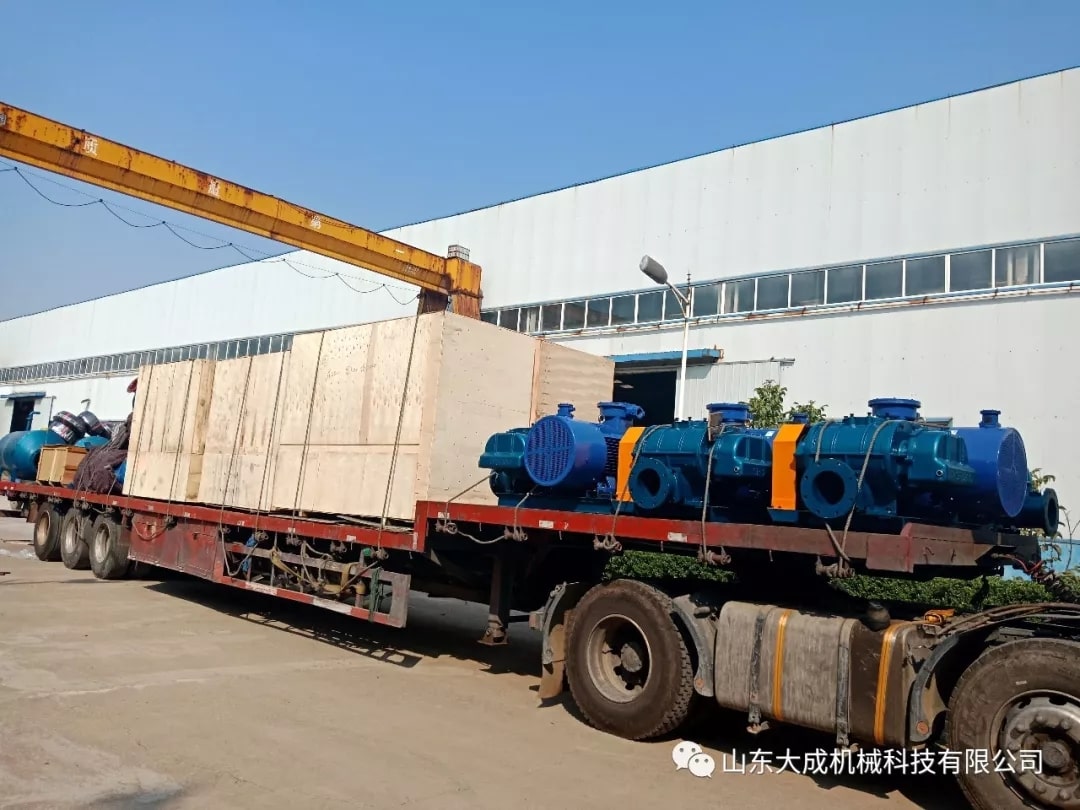 12 sets of Dacheng Roots blowers are located in the city center.