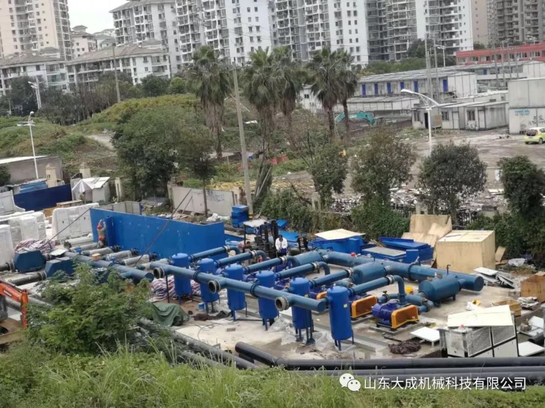 12 sets of Dacheng Roots blowers are located in the city center.