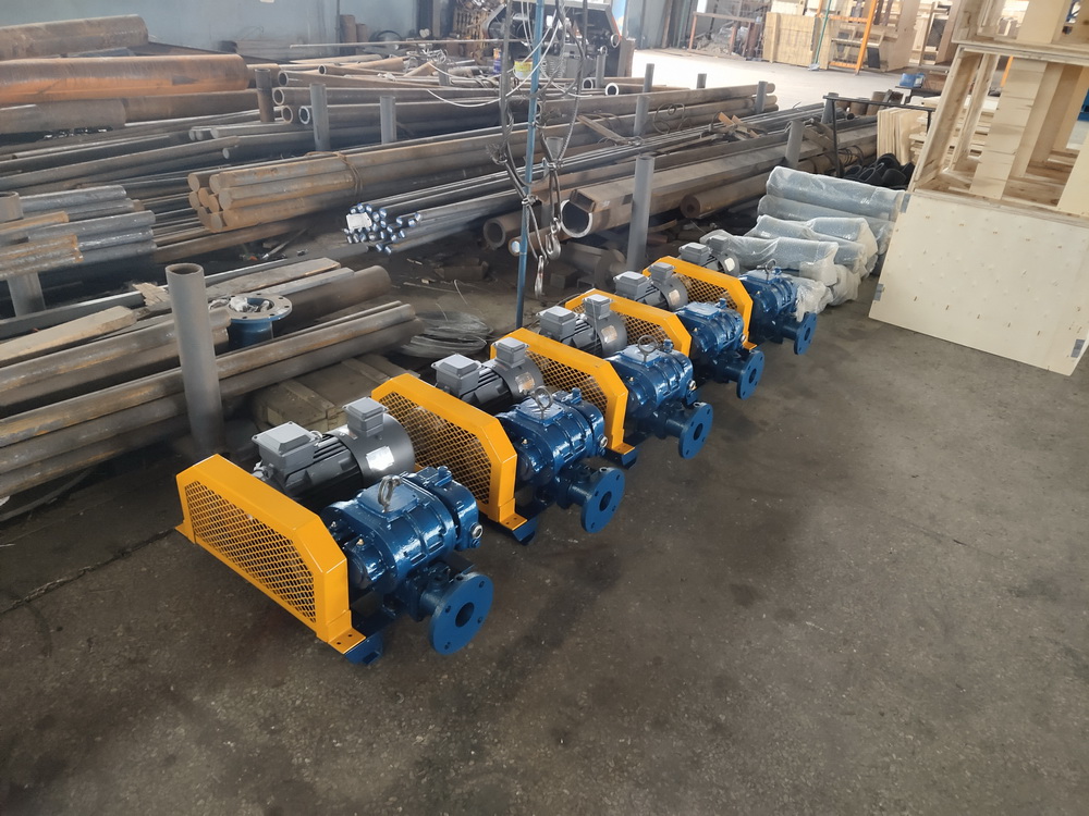 12 sets of DSR65 roots blowers delivery to Europe