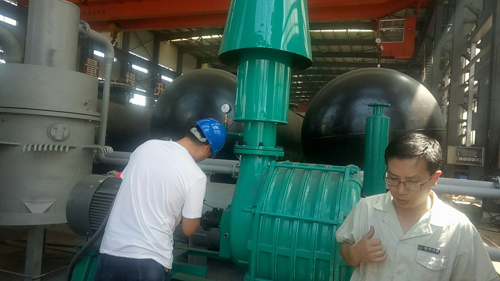 Acceptance and storage of Multistage Centrifugal Blower