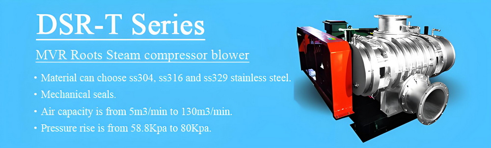 DSR-T Series Mvr Roots Steam Compressor Blower