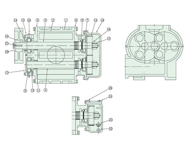 Blower Structure Diagram